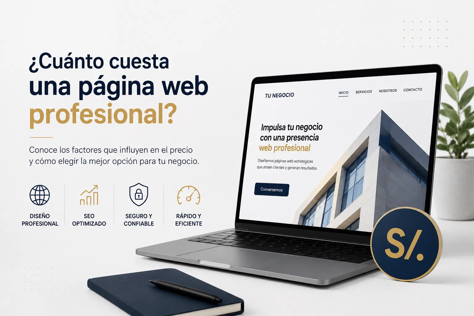 ¿Cuánto cuesta una página web profesional?