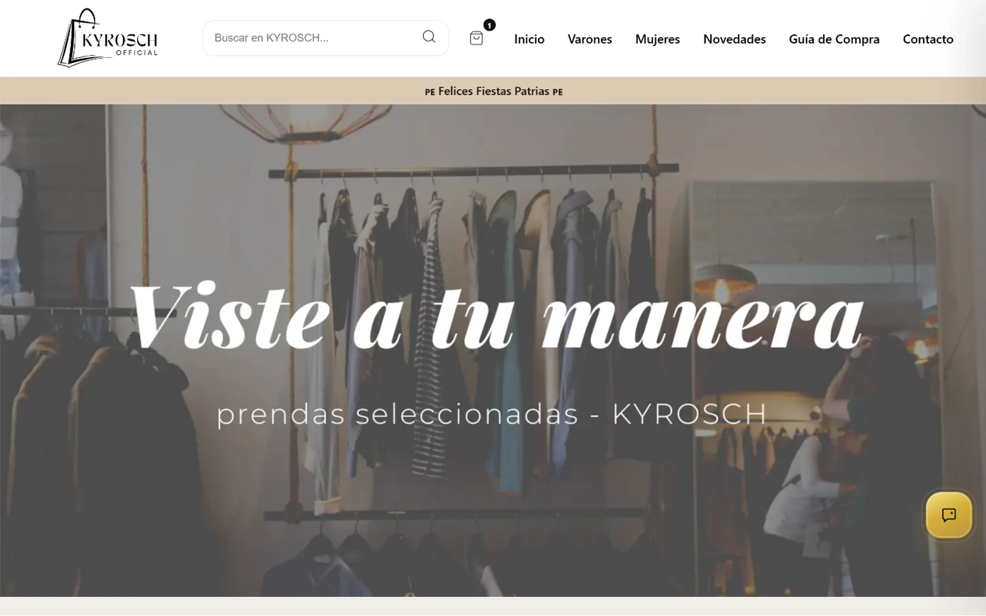 KYROSCH: e-commerce y gestión comercial personalizada